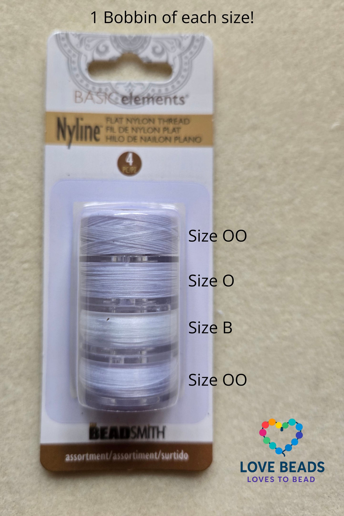 Assorted Size Nyline Bobbins