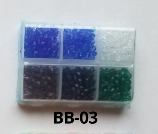 4mm Crystal Bi-Cones- Clearance! Get them before they are gone forever!