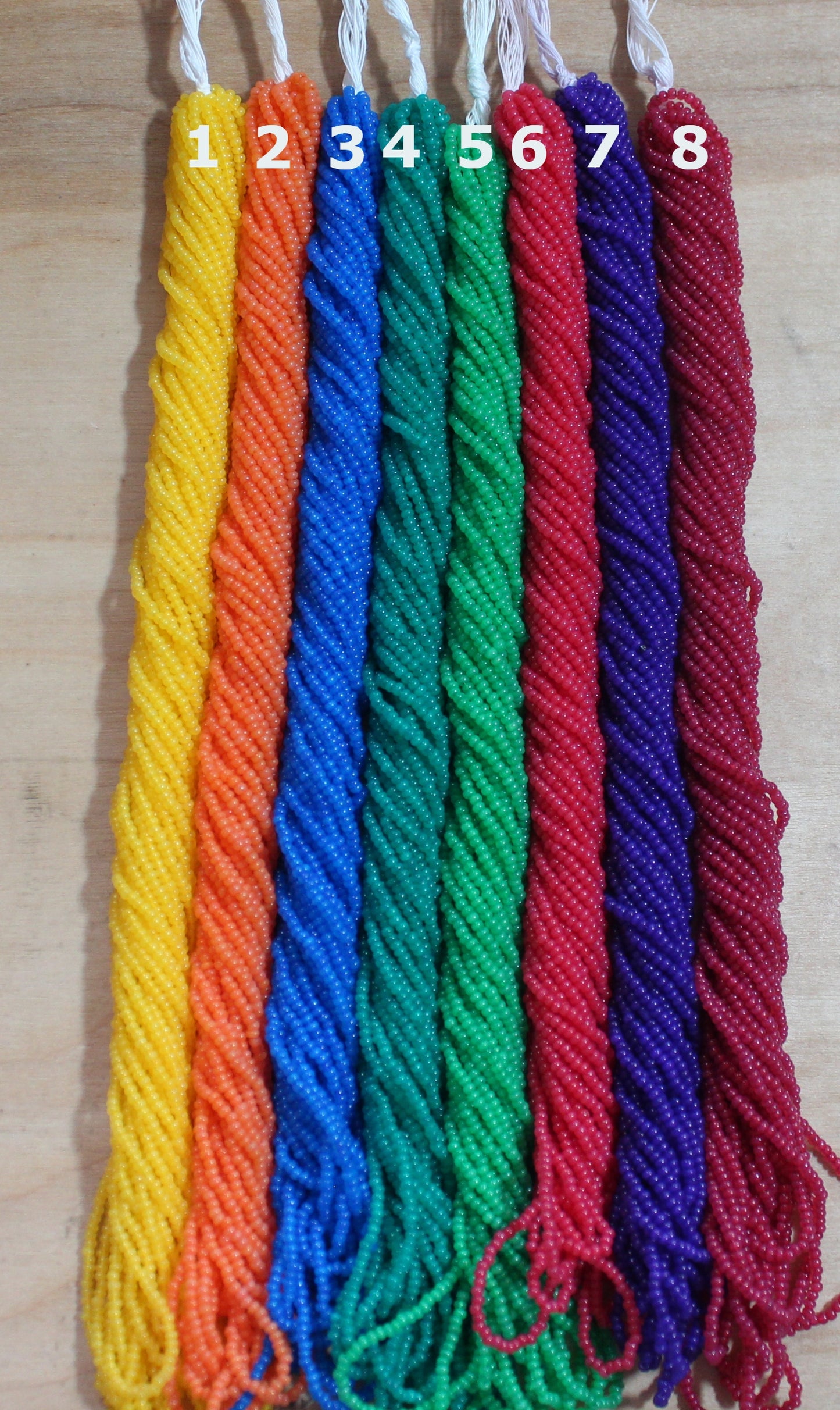Czech Size 11 Silk Seed Beads