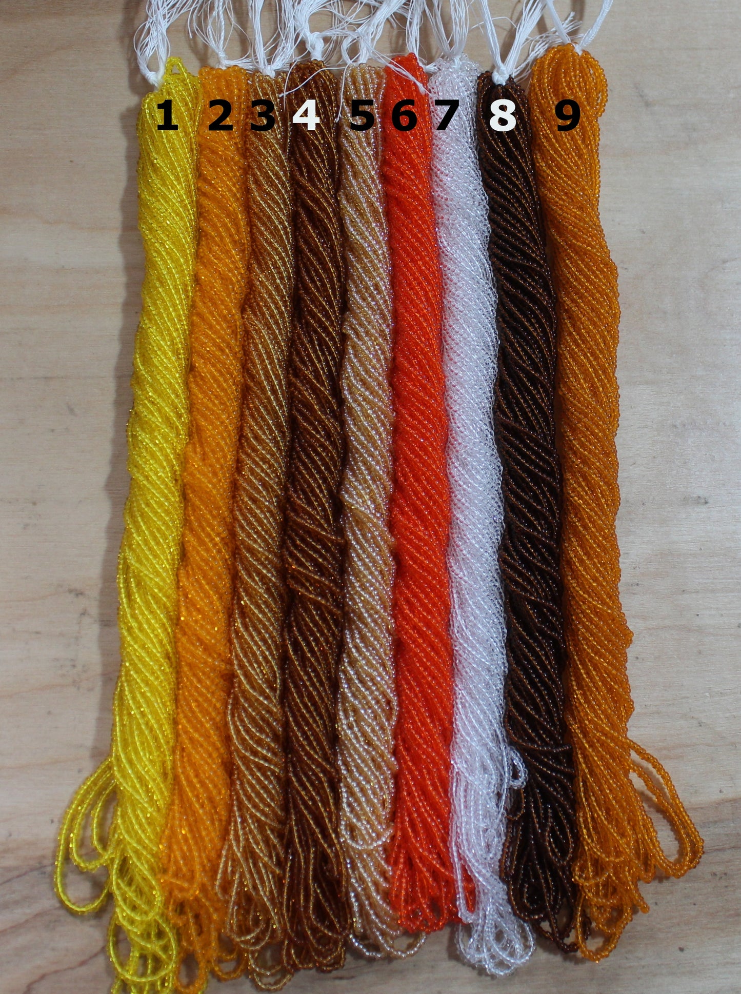 Czech Size 11 Transparent Seed Beads