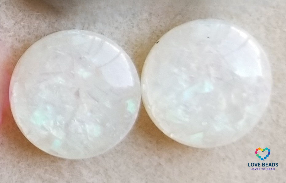 18mm Foil Flatback Centers