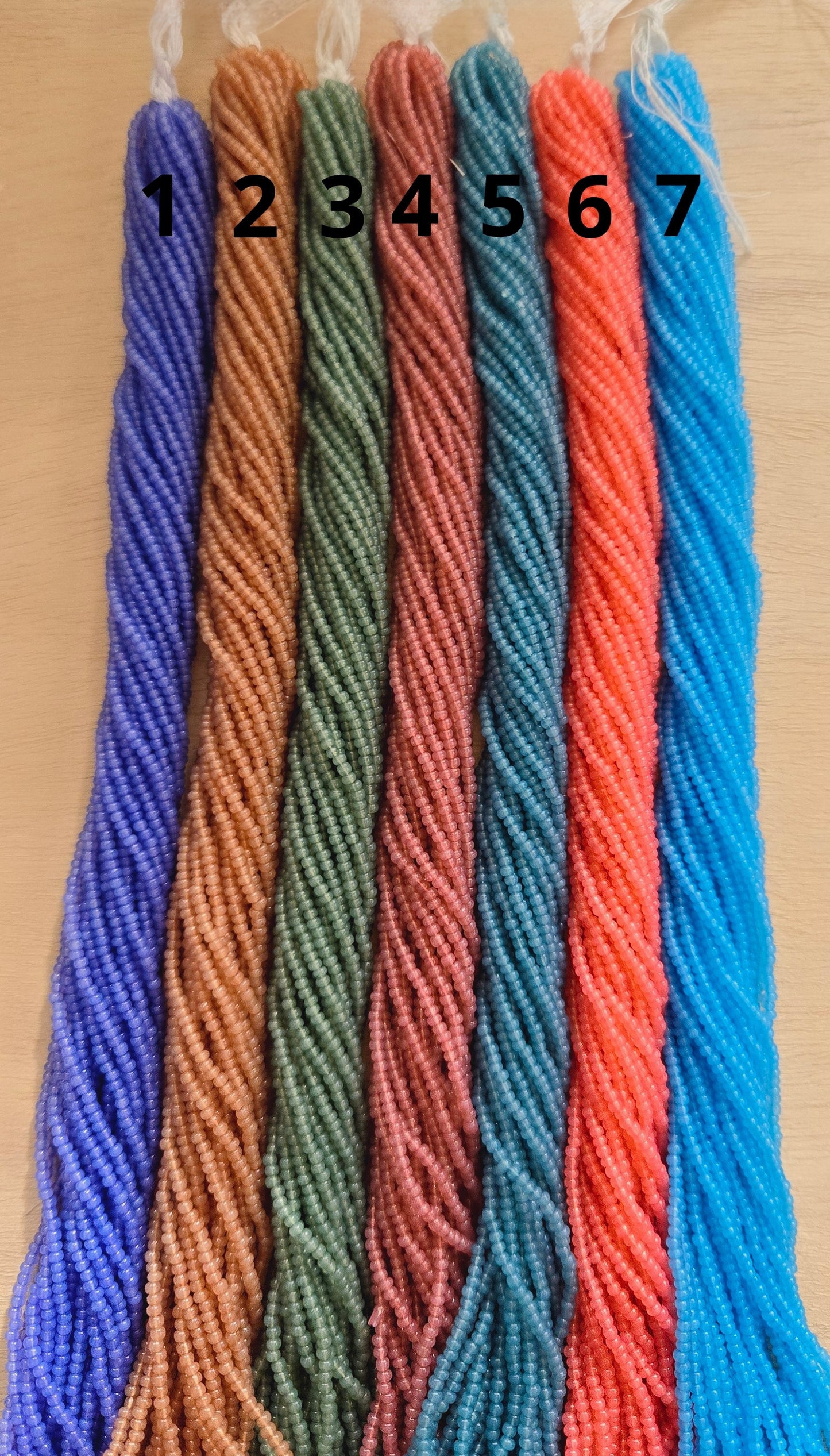 Czech Size 11 Opal Solgel Seed Beads