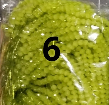 100 count 4mm dyed rondelles