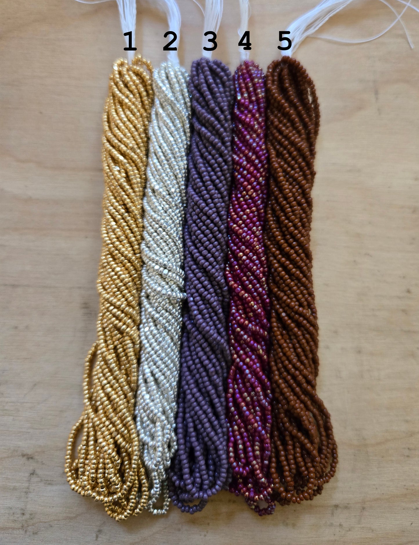 Czech Size 11 Charlotte Cut Seed Beads