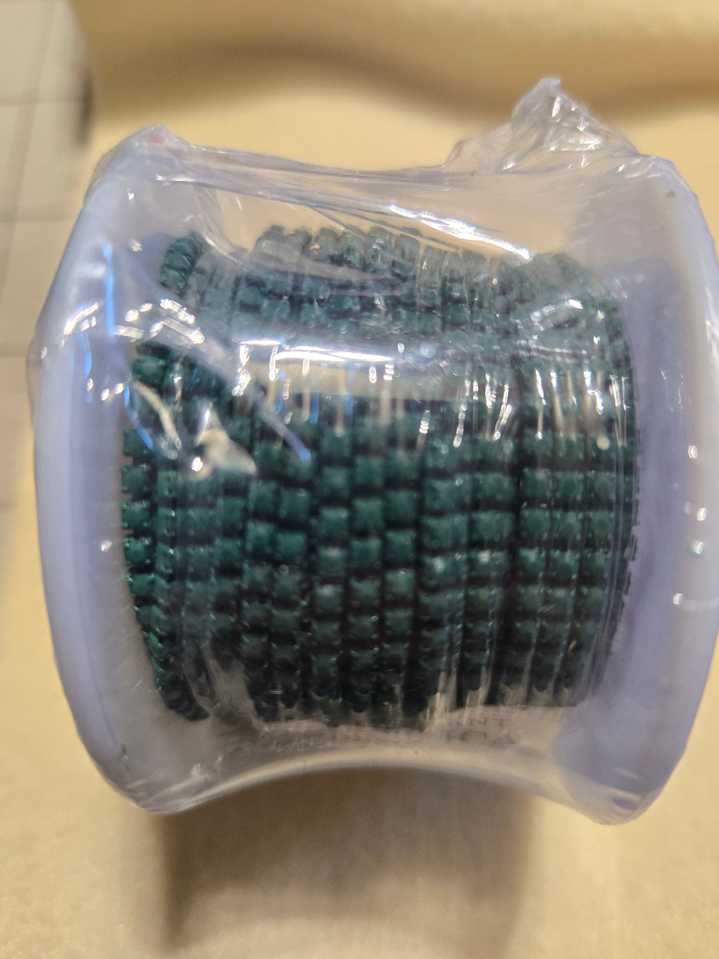 SS6 Rhinestone Metal Cup Chain Banding 10 Yard Rolls