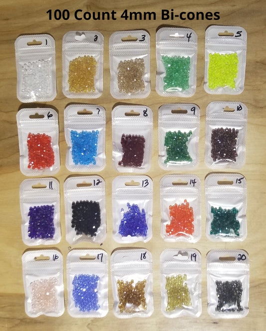 4mm Bicones
