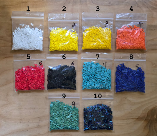 7mm Bugle Beads