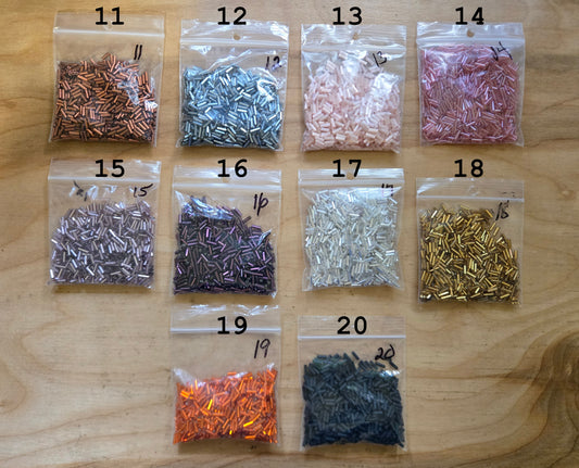 7mm bugle beads