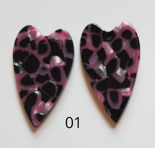 Assorted Shapes Acrylic Centers