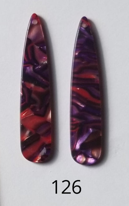 Long Drop Acrylic Centers