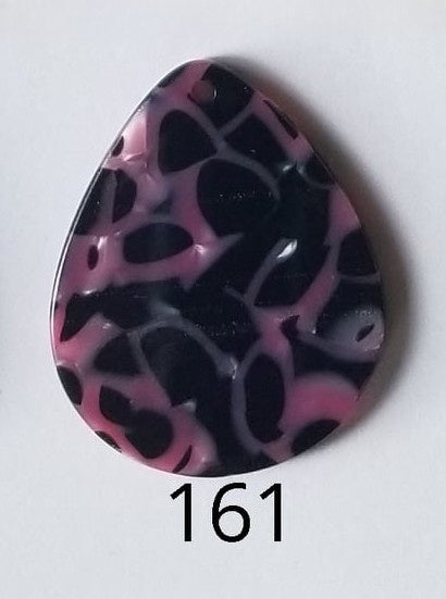 Tear Drop Acrylic Centers