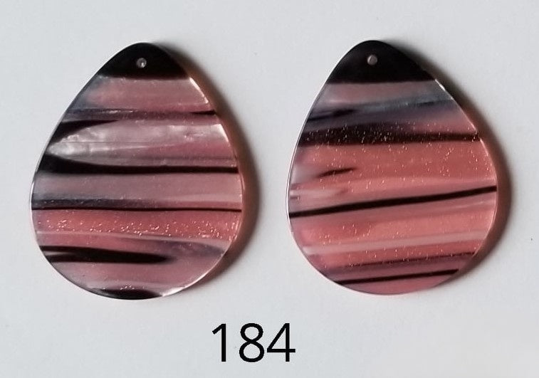 Tear Drop Acrylic Centers