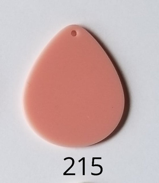 Tear Drop Acrylic Centers