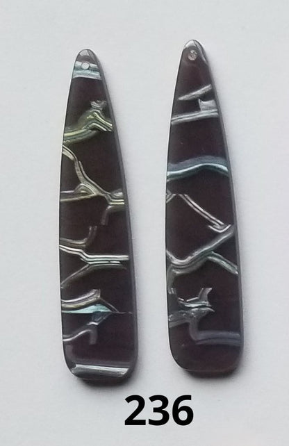 Long Drop Acrylic Centers