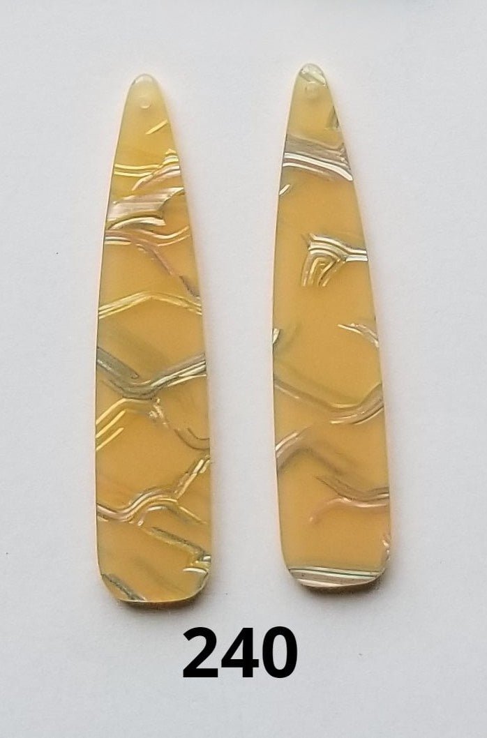 Long Drop Acrylic Centers