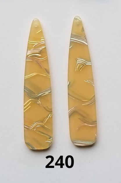 Long Drop Acrylic Centers