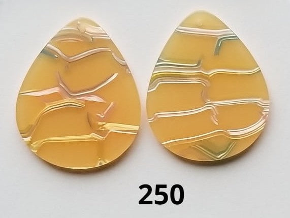 Tear Drop Acrylic Centers