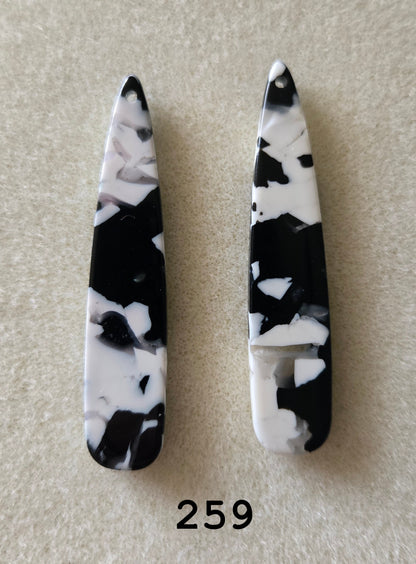 Long Drop Acrylic Centers