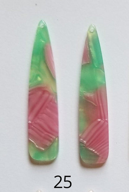 Long Drop Acrylic Centers