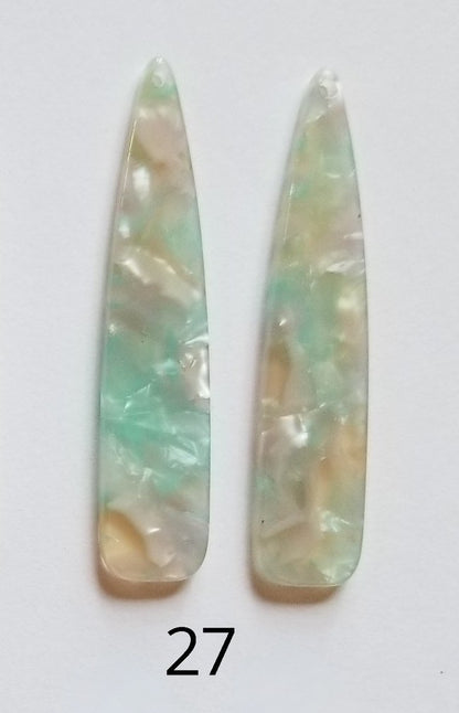 Long Drop Acrylic Centers