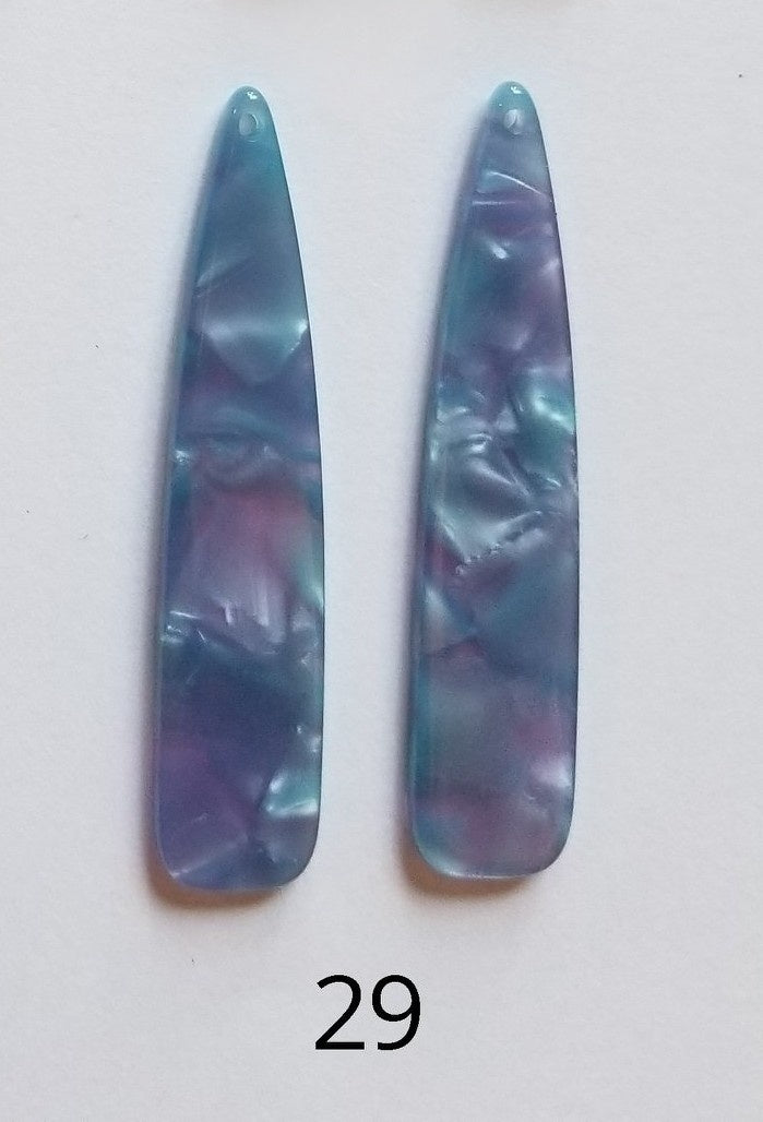 Long Drop Acrylic Centers