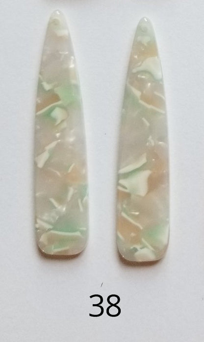 Long Drop Acrylic Centers