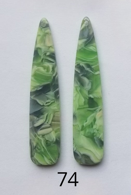 Long Drop Acrylic Centers