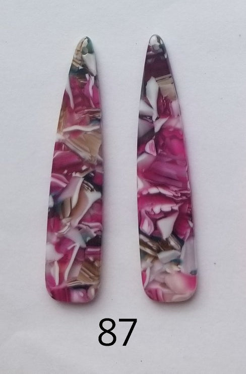 Long Drop Acrylic Centers