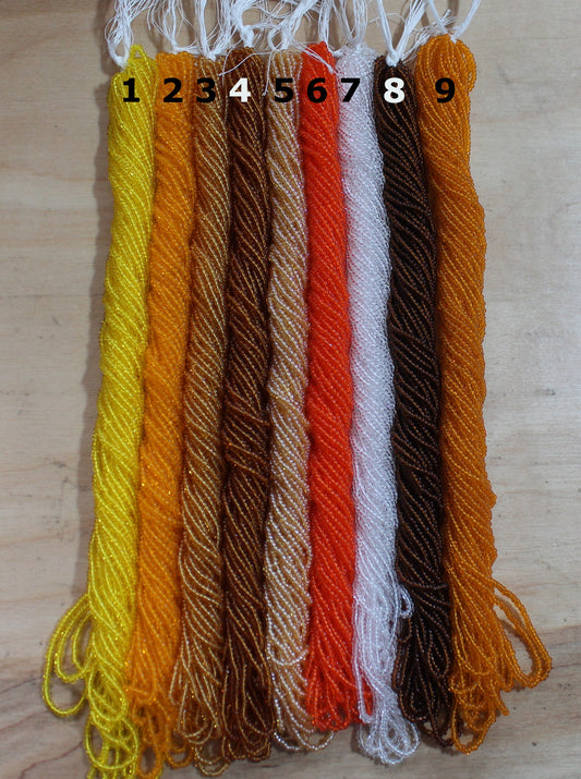 Czech Size 11 Transparent Seed Beads