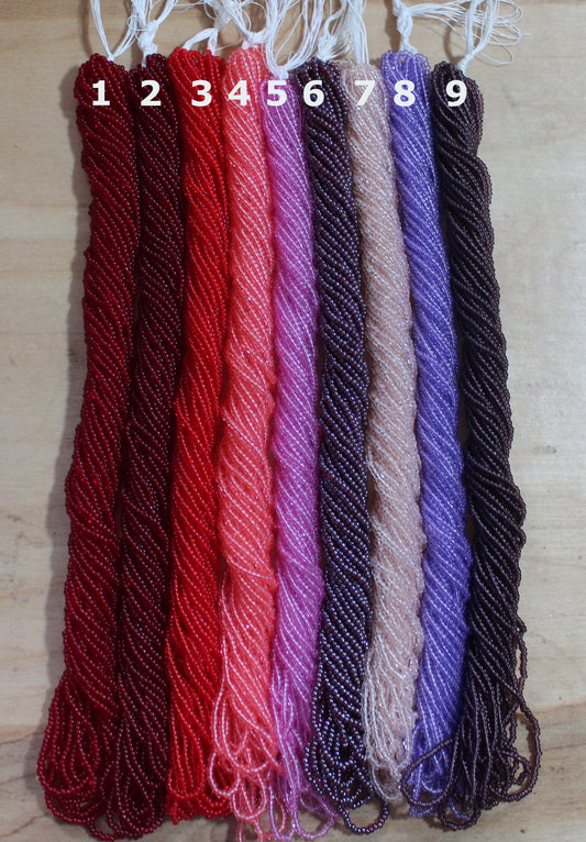 Czech Size 11 Transparent Seed Beads