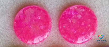 18mm Foil Flatback Centers