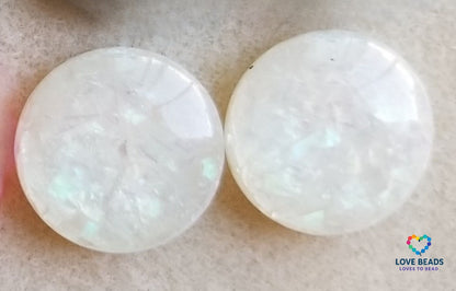 18mm Foil Flatback Centers