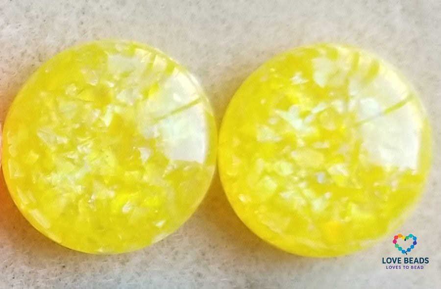 18mm Foil Flatback Centers