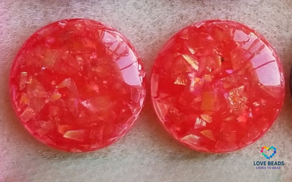 18mm Foil Flatback Centers