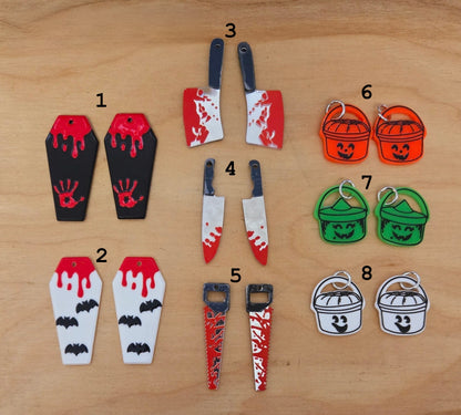 Assorted Halloween Flatback Centers
