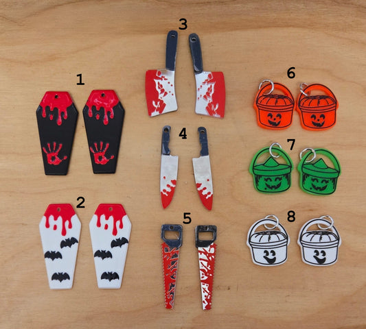 Assorted Halloween Flatback Centers