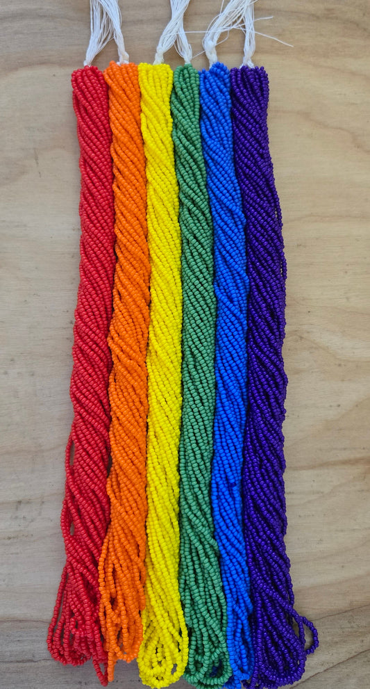 Size 11 Czech Opaque Rainbow Lot