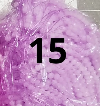 100 count 4mm dyed rondelles