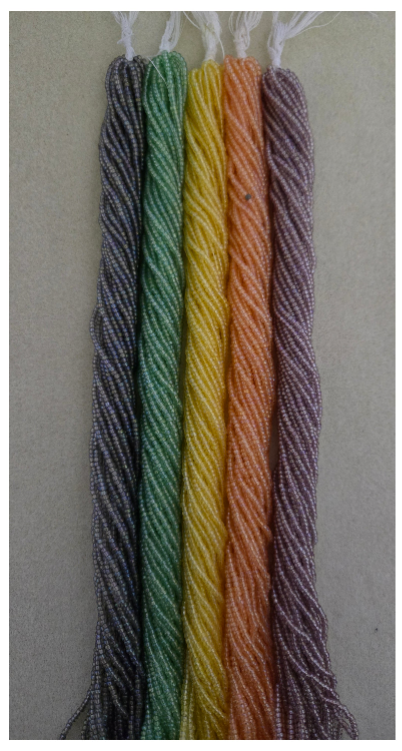 Size 11 Transparent Solgel Rainbow Czech Preciosa Seed Beads 2