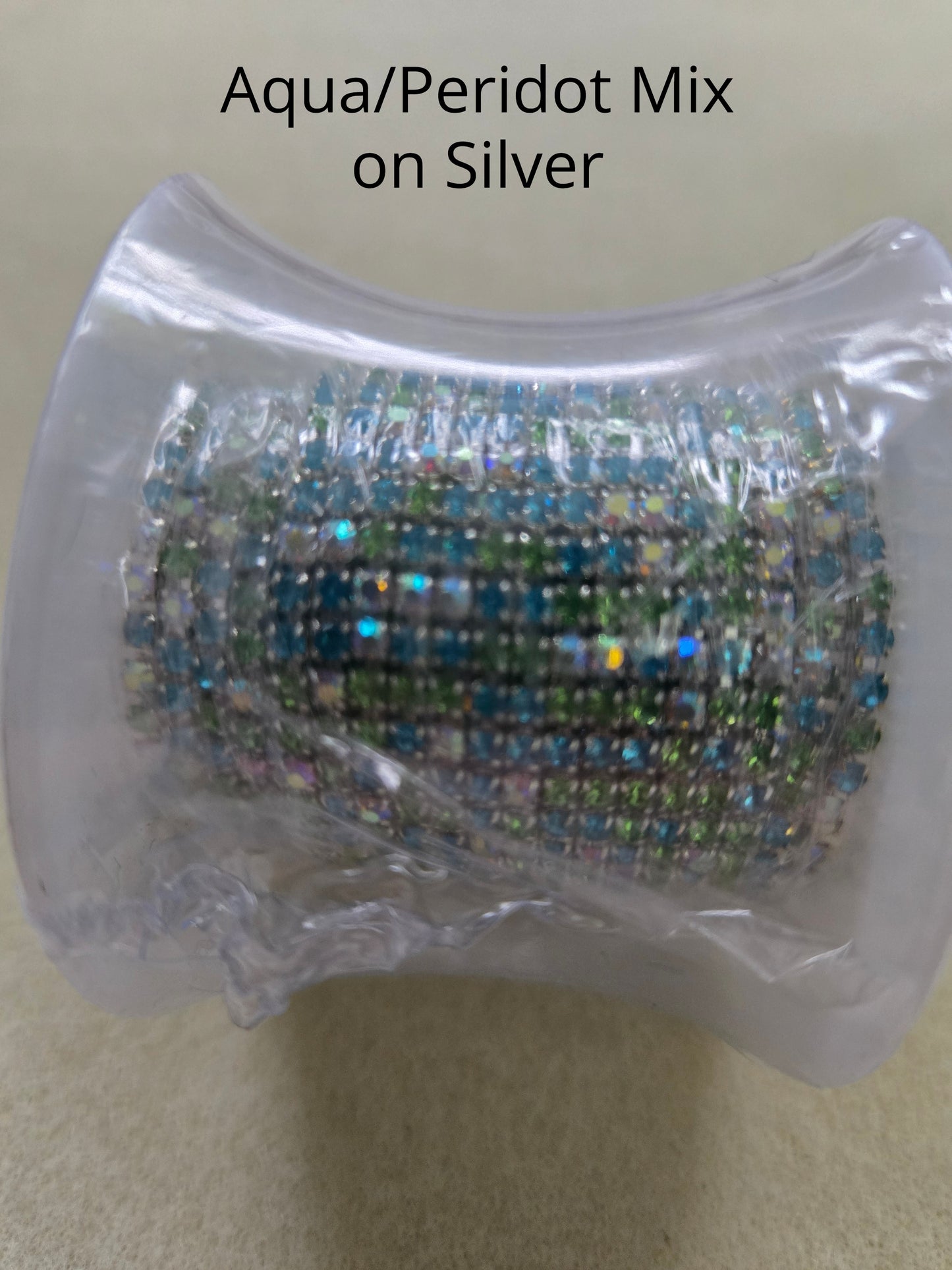 5 yard rolls ss6 metal cup rhinestone banding