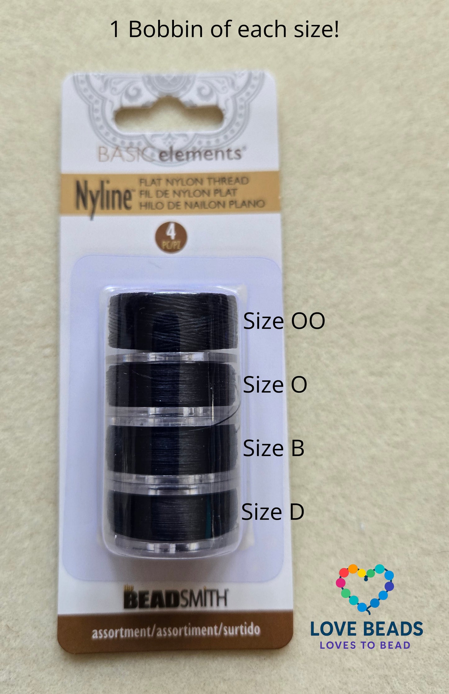 Assorted Size Nyline Bobbins
