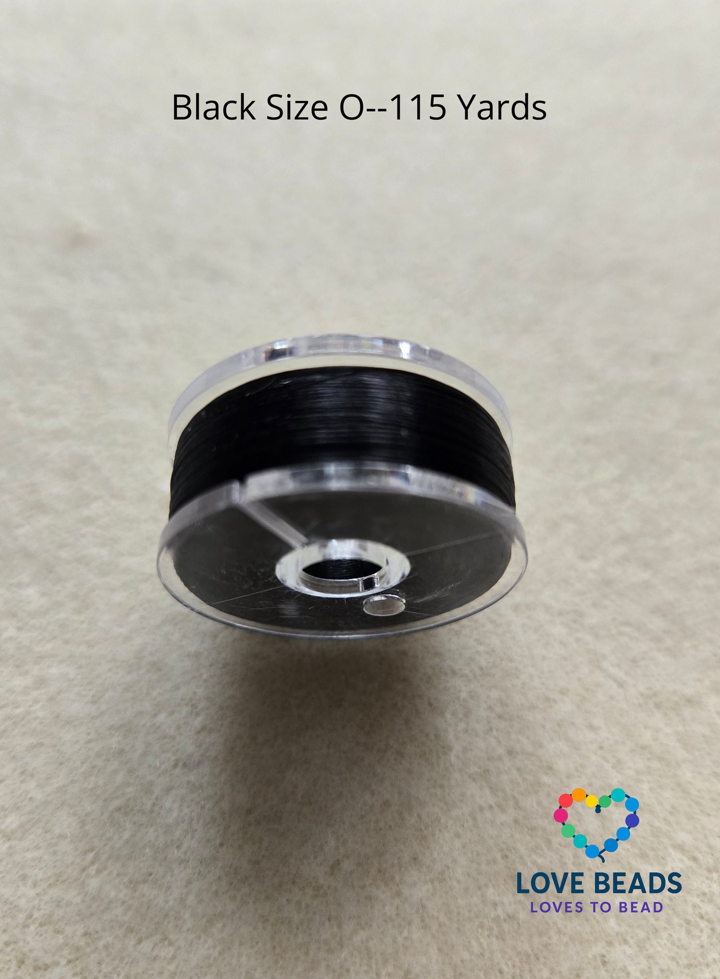 Nylin Size O Black 115 Yard Bobbin