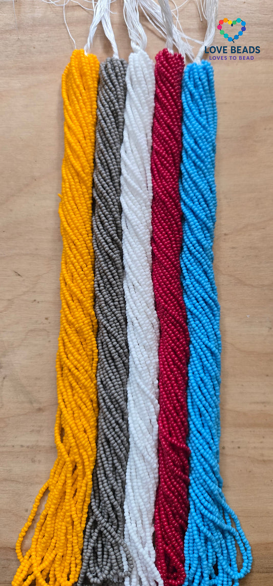 Czech Size 11 Opaque Seed Beads