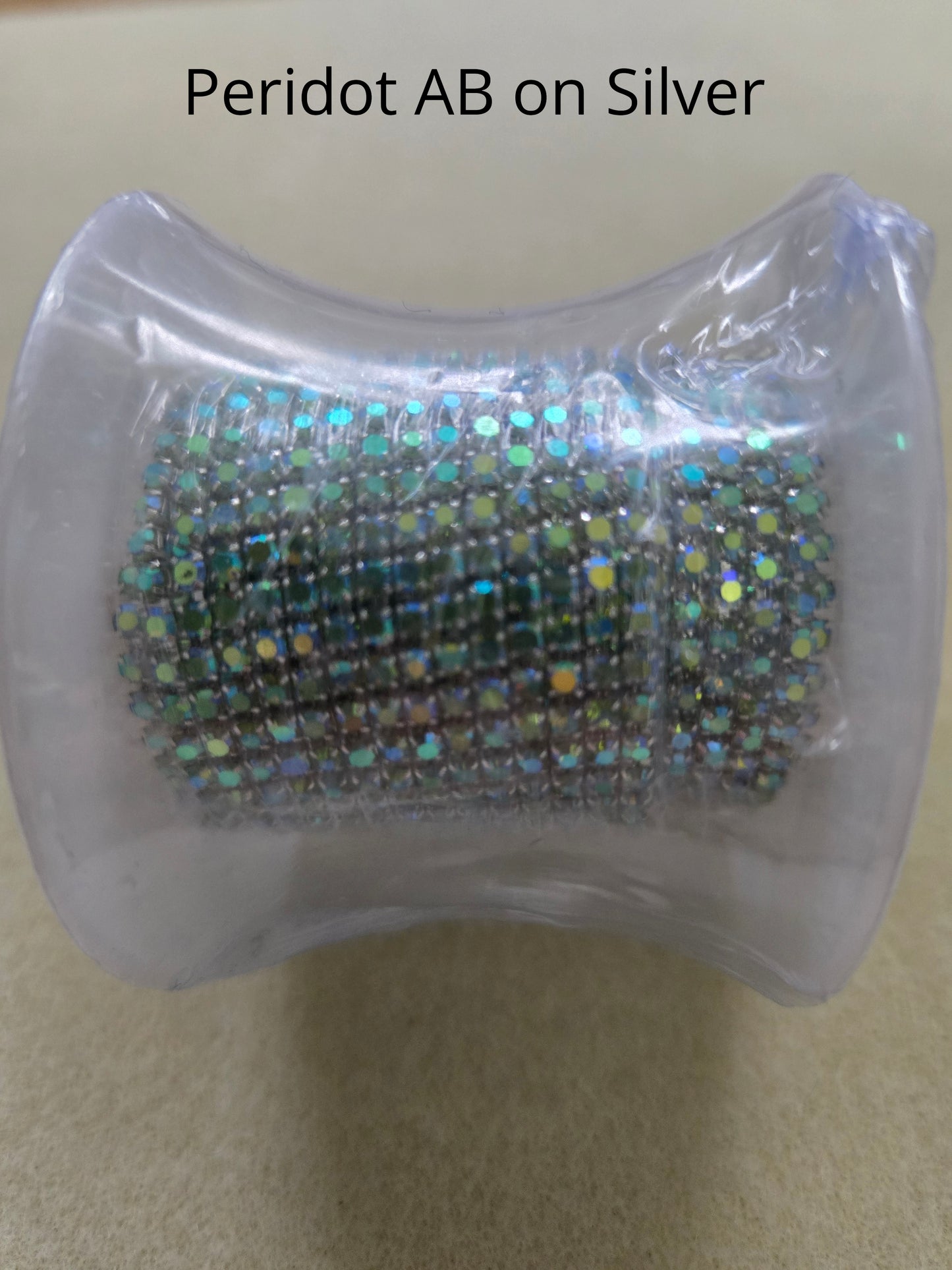 5 yard rolls ss6 metal cup rhinestone banding
